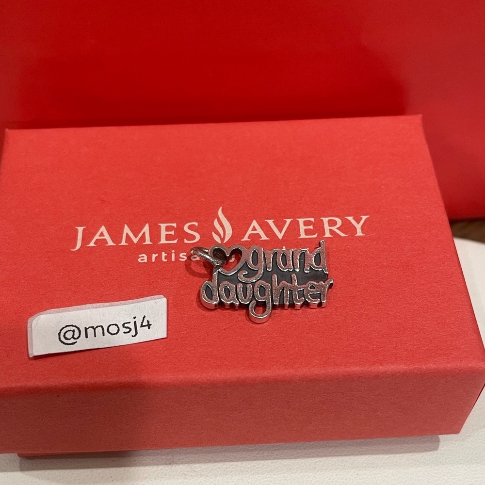 James Avery Granddaughter Charm